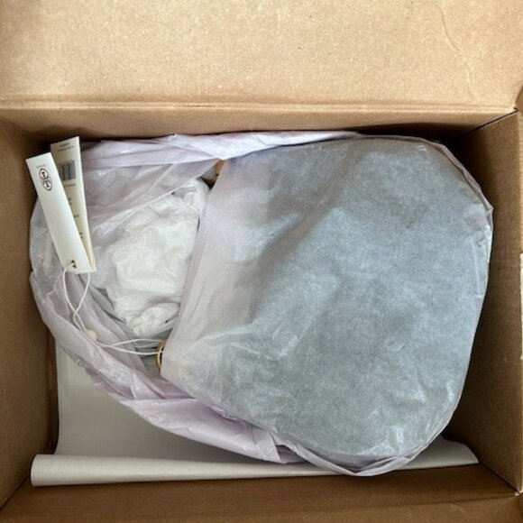 GIFT NEW TORY BURCH LEE RADZIWILL KELP GREEN CROSSBODY CROC LEATHER SUEDE $658 - Picture 7 of 16